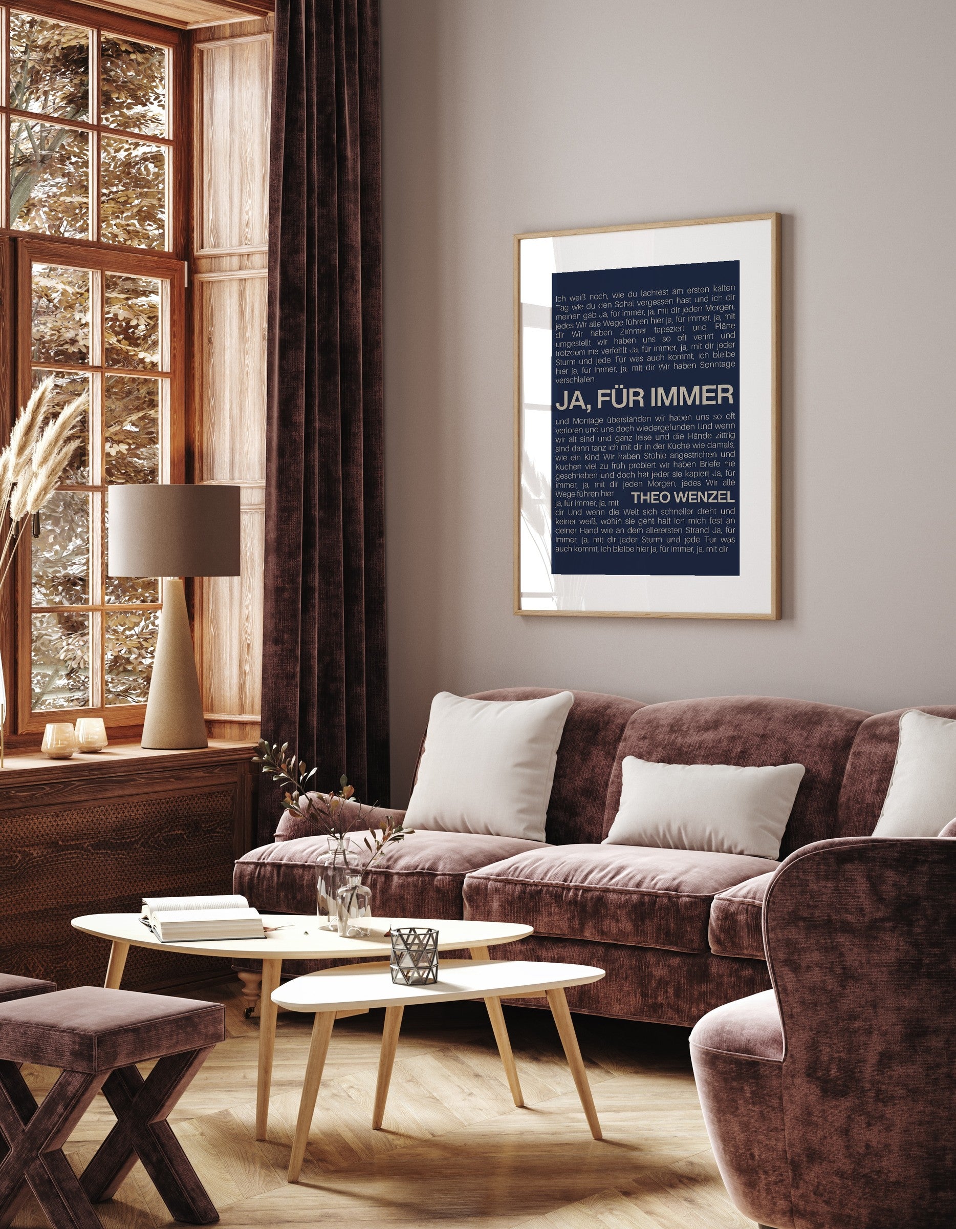 Songtext Poster 9 – an der Wand