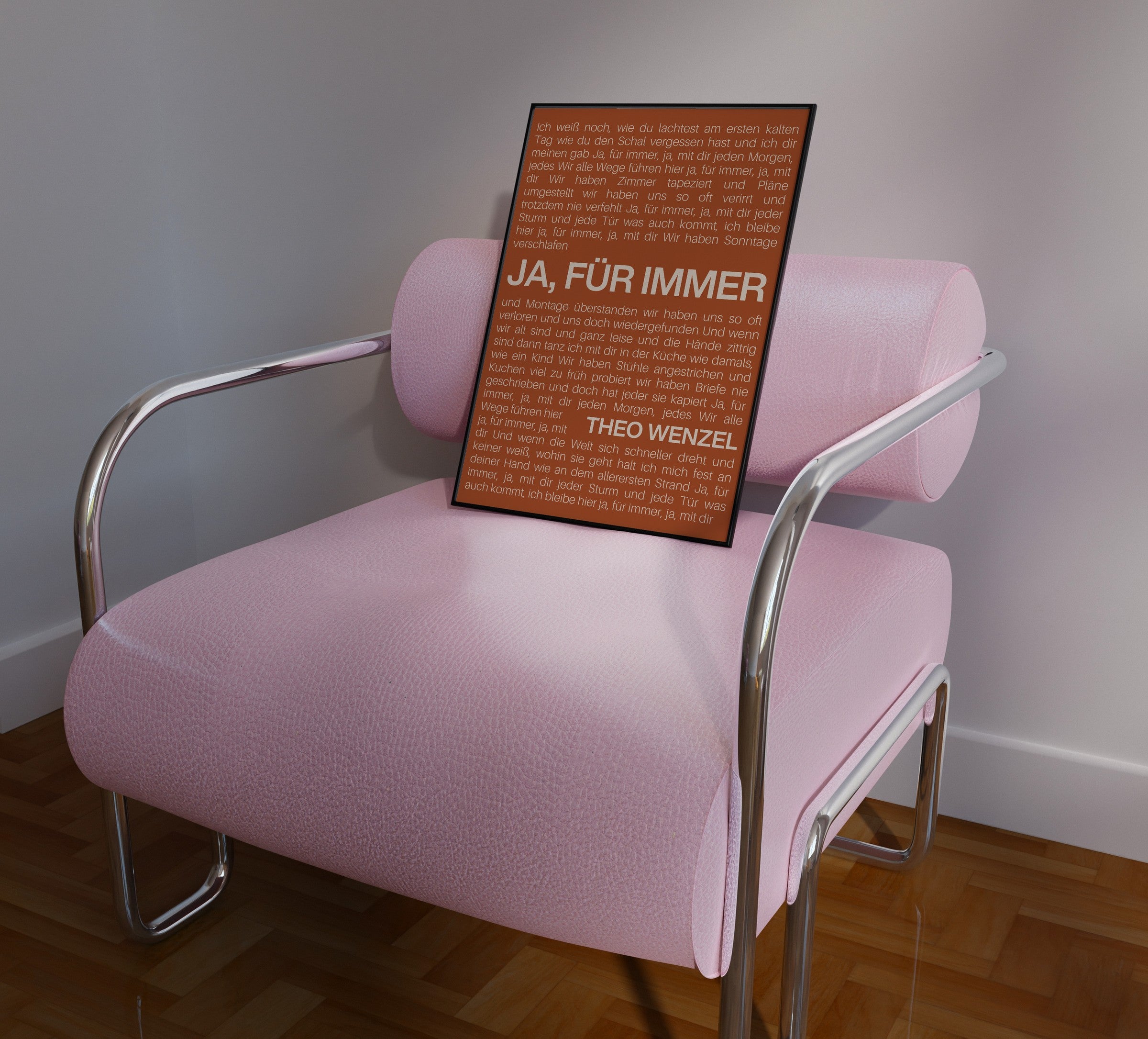 Songtext Poster 9 – an der Wand