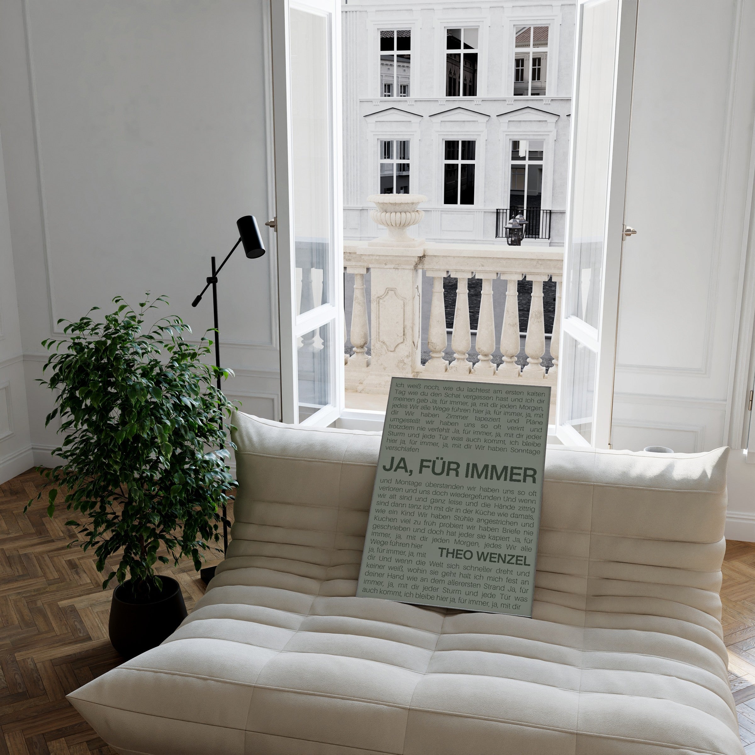 Songtext Poster 9 – an der Wand