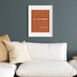 Songtext Poster 9 – Raumansicht