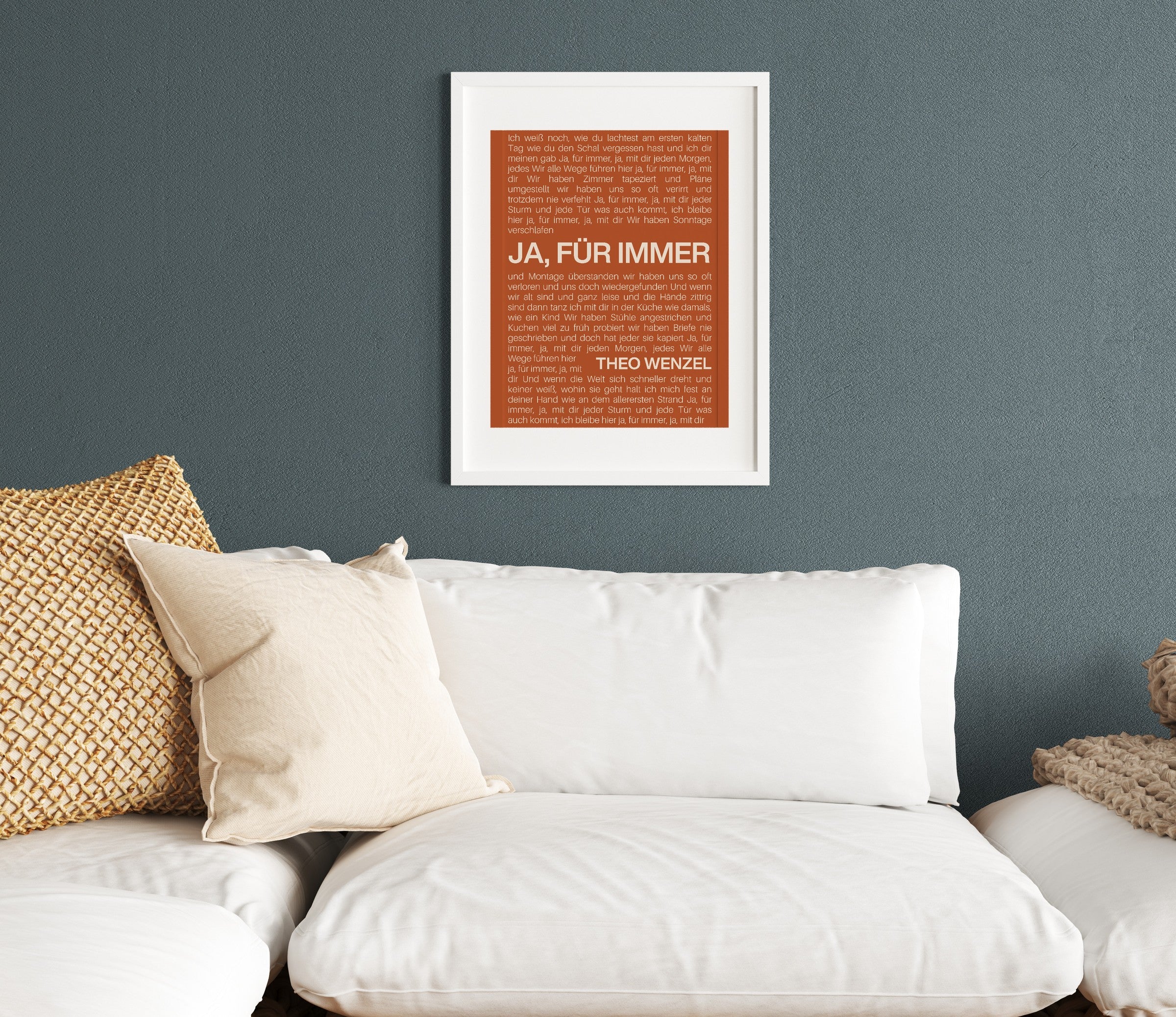 Songtext Poster 9 – Raumansicht