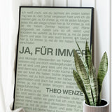 Songtext Poster 9 – Raumansicht