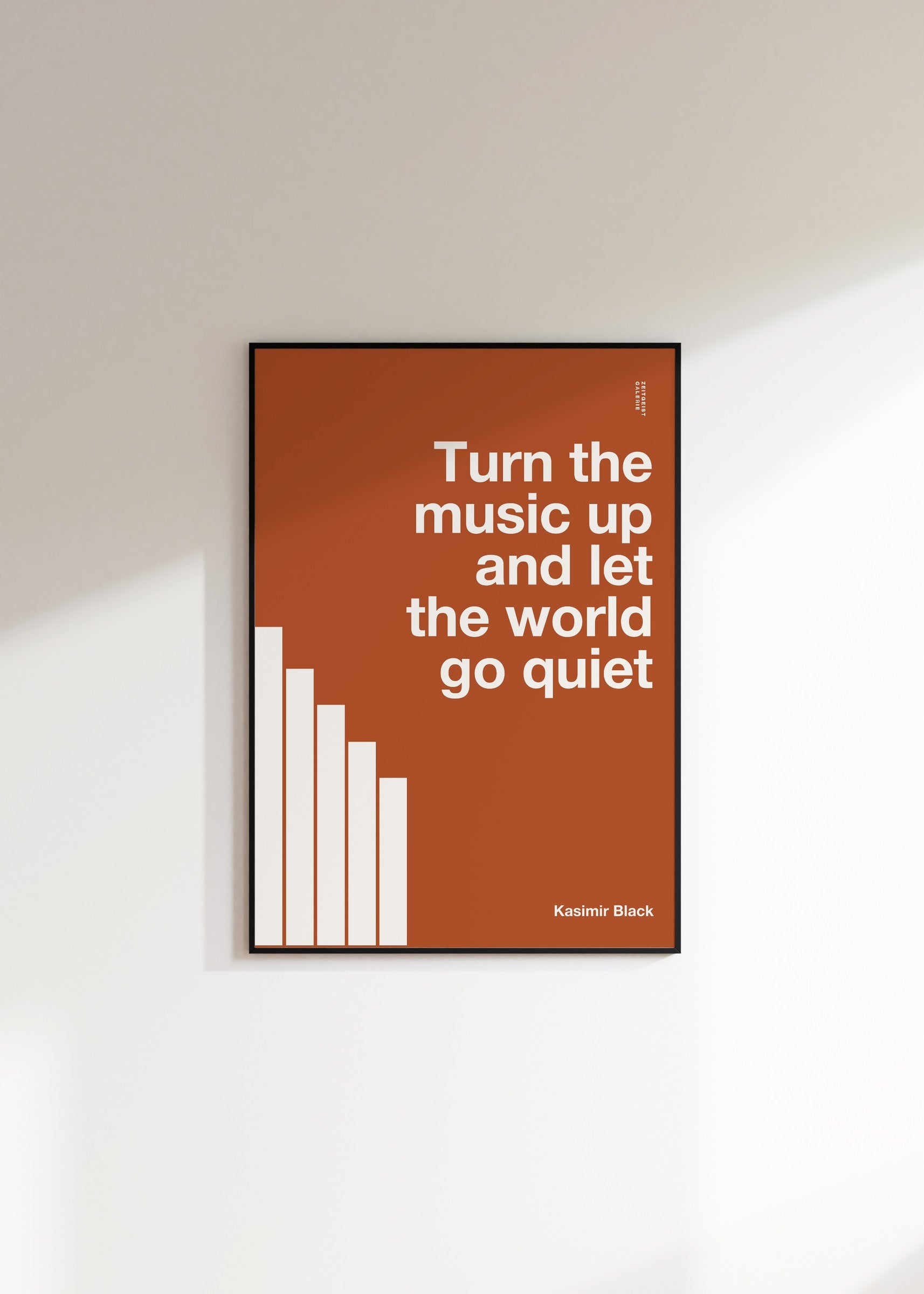 Songzitat Poster 8 – im Wohnzimmer