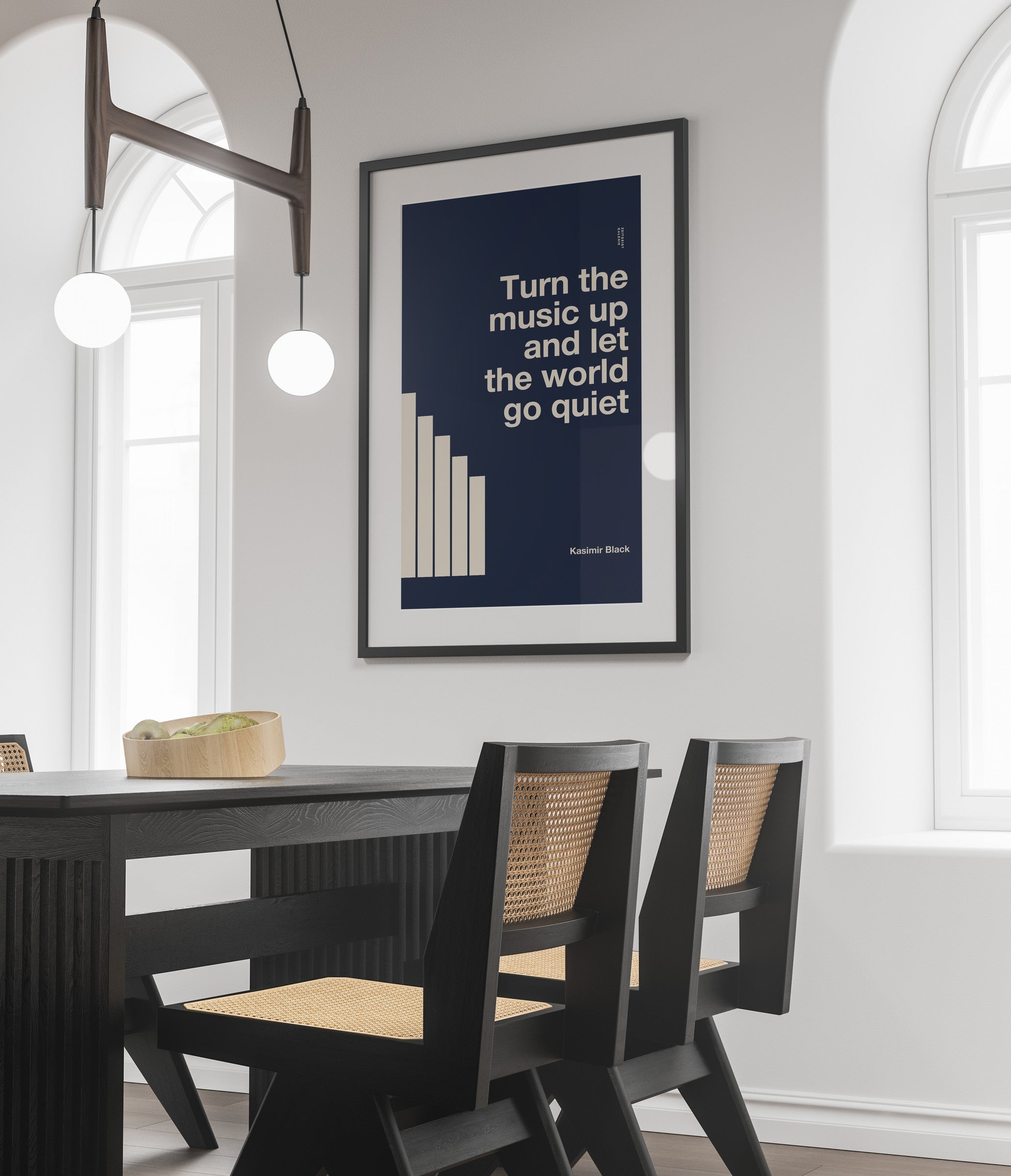 Songzitat Poster 8 – Raumansicht