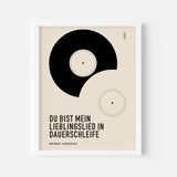 Songzitat Poster 9 – im Wohnzimmer