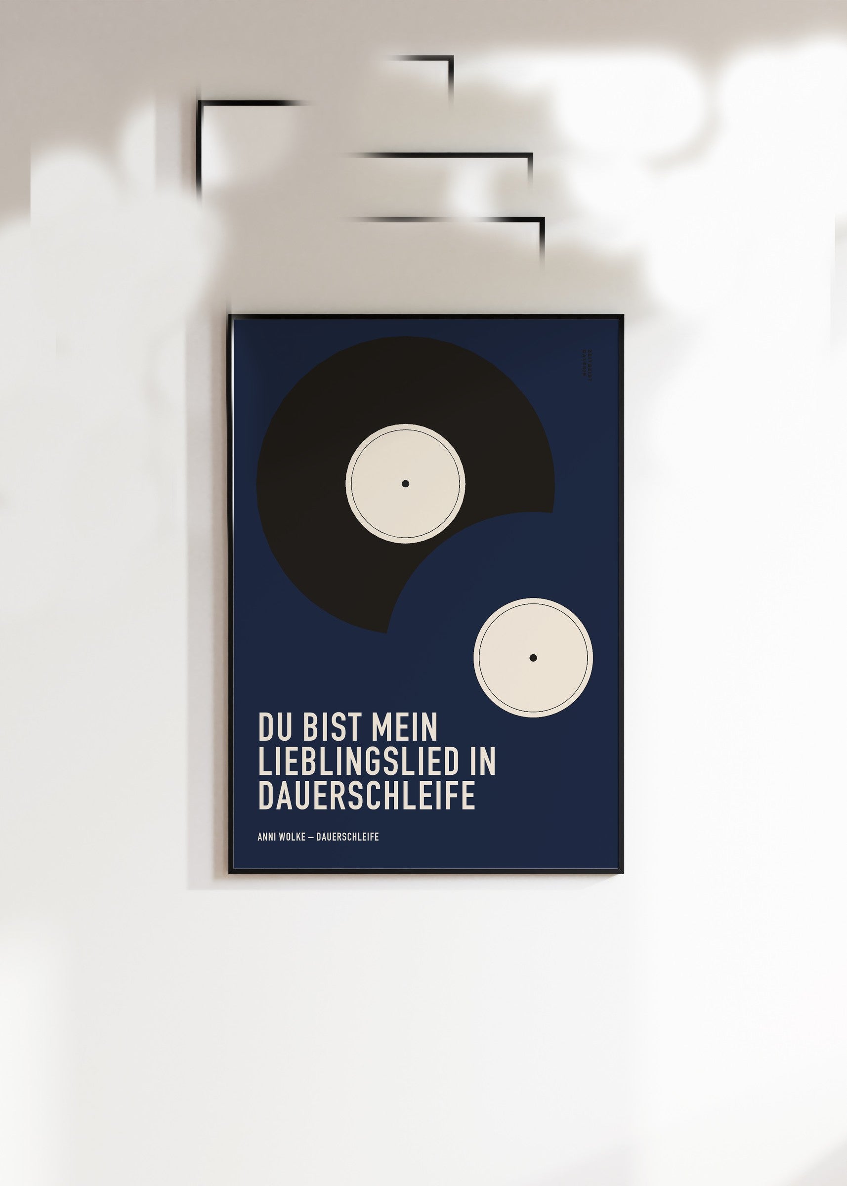 Songzitat Poster 9 – im Wohnzimmer